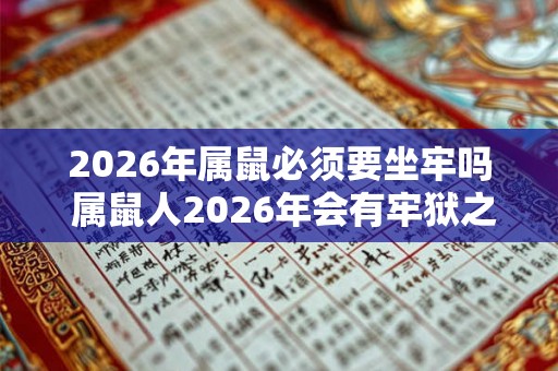 2026年属鼠必须要坐牢吗 属鼠人2026年会有牢狱之灾吗