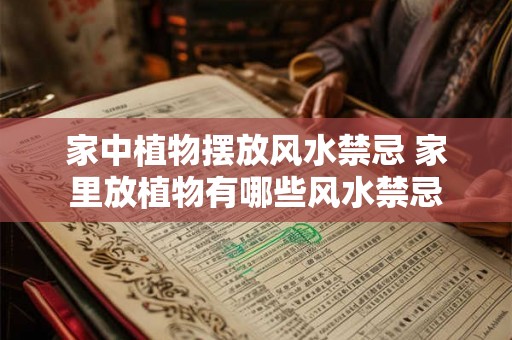 家中植物摆放风水禁忌 家里放植物有哪些风水禁忌