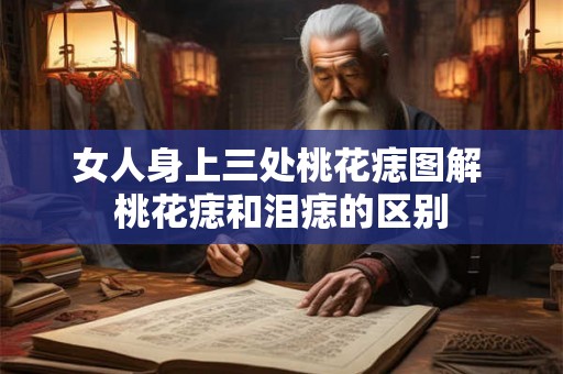 女人身上三处桃花痣图解 桃花痣和泪痣的区别