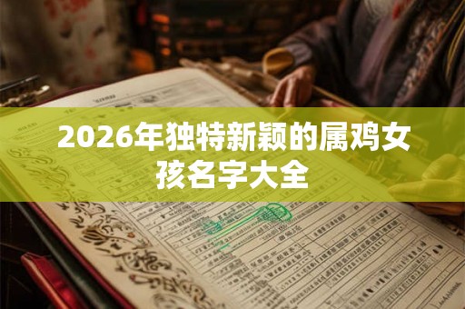 2026年独特新颖的属鸡女孩名字大全 2026年独特新颖的属鸡女孩名字大全