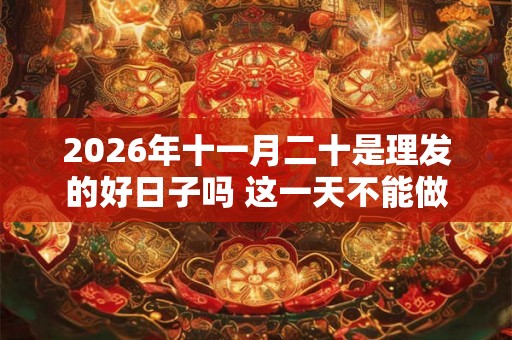 2026年十一月二十是理发的好日子吗 这一天不能做什么