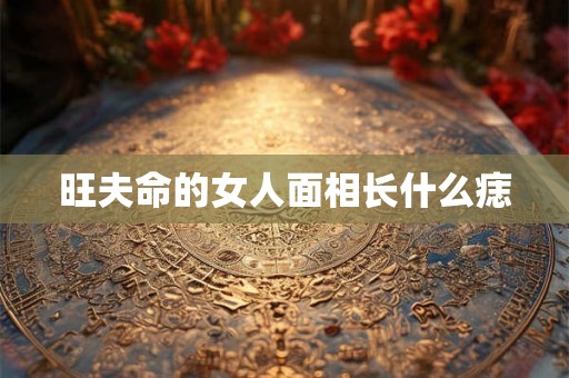 旺夫命的女人面相长什么痣