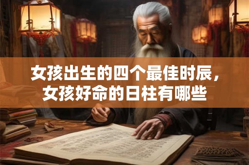 女孩出生的四个最佳时辰，女孩好命的日柱有哪些