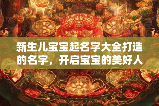 新生儿宝宝起名字大全打造的名字，开启宝宝的美好人生