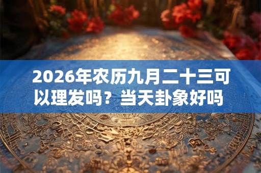 2026年农历九月二十三可以理发吗?当天卦象好吗 ? 2026年农历九月二十三可以理发吗?当天卦象好吗 ?