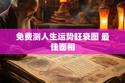 免费测人生运势旺衰图 最佳面相