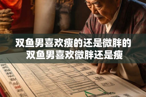 双鱼男喜欢瘦的还是微胖的 双鱼男喜欢微胖还是瘦