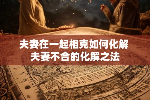 夫妻在一起相克如何化解 夫妻不合的化解之法