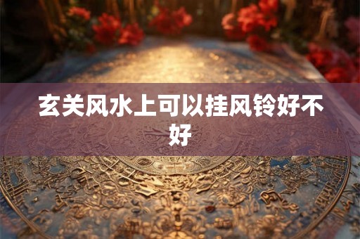 玄关风水上可以挂风铃好不好