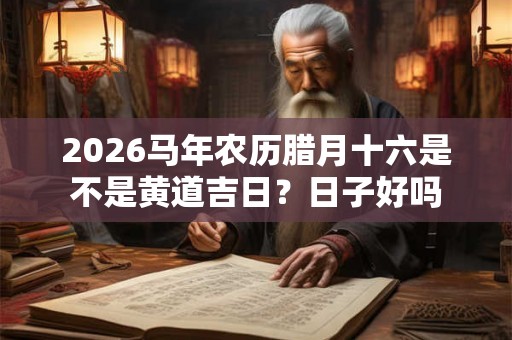 2026马年农历腊月十六是不是黄道吉日?日子好吗 2026马年农历腊月十六是不是黄道吉日?日子好吗