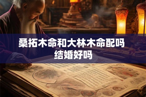 桑拓木命和大林木命配吗 结婚好吗 桑拓木命和大林木命配吗 结婚好吗