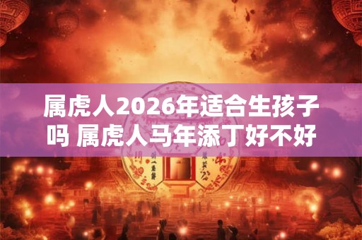 属虎人2026年适合生孩子吗 属虎人马年添丁好不好