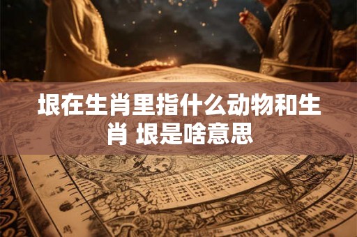 垠在生肖里指什么动物和生肖 垠是啥意思