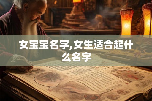 女宝宝名字,女生适合起什么名字 女宝宝名字,女生适合起什么名字