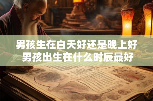 男孩生在白天好还是晚上好 男孩出生在什么时辰最好 男孩生在白天好还是晚上好 男孩出生在什么时辰最好