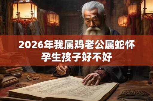 2026年我属鸡老公属蛇怀孕生孩子好不好