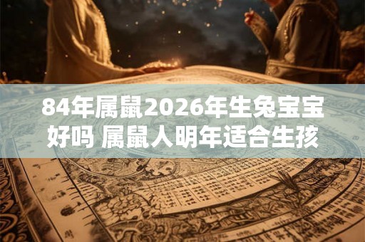 84年属鼠2026年生兔宝宝好吗 属鼠人明年适合生孩子吗 84年属鼠2026年生兔宝宝好吗 属鼠人明年适合生孩子吗
