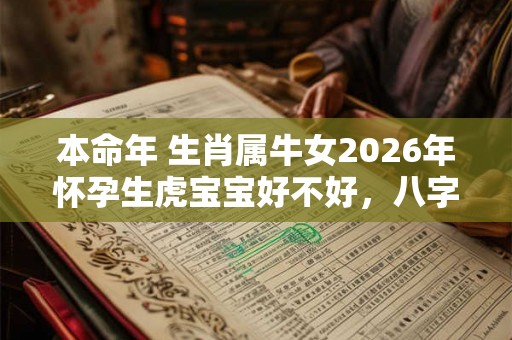 本命年 生肖属牛女2026年怀孕生虎宝宝好不好，八字合不合
