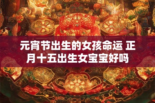 元宵节出生的女孩命运 正月十五出生女宝宝好吗 元宵节出生的女孩命运 正月十五出生女宝宝好吗