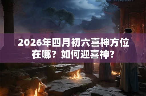 2026年四月初六喜神方位在哪?如何迎喜神? 2026年四月初六喜神方位在哪?如何迎喜神?