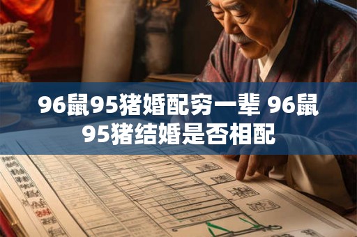 96鼠95猪婚配穷一辈 96鼠95猪结婚是否相配