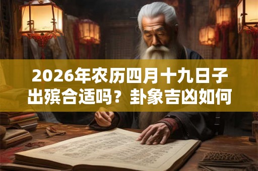 2026年农历四月十九日子出殡合适吗？卦象吉凶如何？