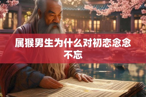 属猴男生为什么对初恋念念不忘