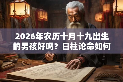 2026年农历十月十九出生的男孩好吗？日柱论命如何？