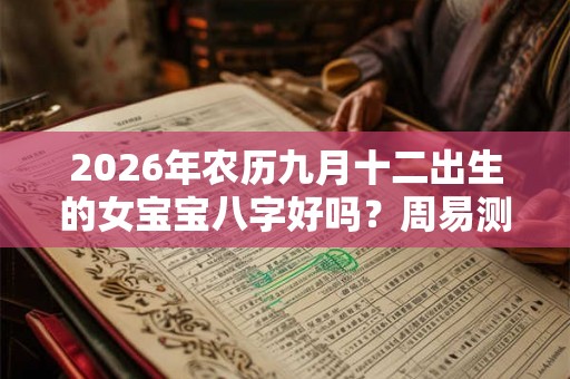 2026年农历九月十二出生的女宝宝八字好吗？周易测命详解