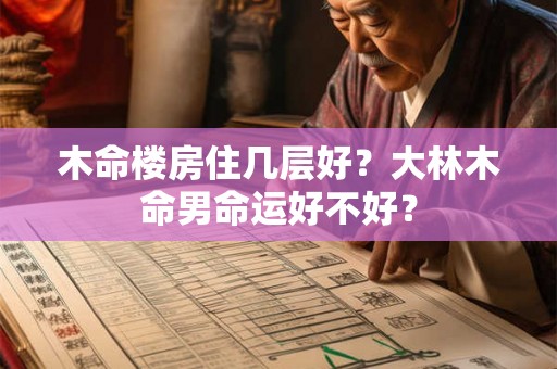 木命楼房住几层好?大林木命男命运好不好? 木命楼房住几层好?大林木命男命运好不好?