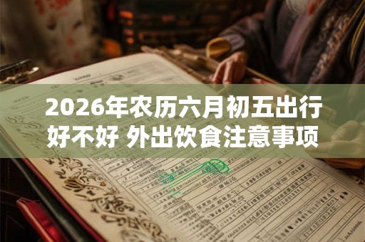 2026年农历六月初五出行好不好 外出饮食注意事项