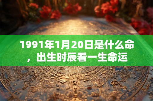 1991年1月20日是什么命，出生时辰看一生命运