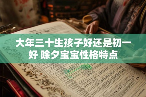 大年三十生孩子好还是初一好 除夕宝宝性格特点