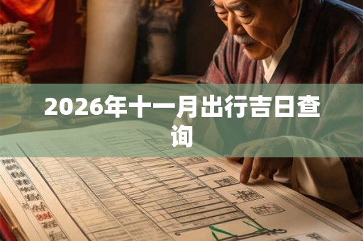 2026年十一月出行吉日查询