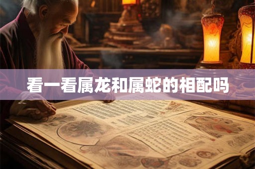 看一看属龙和属蛇的相配吗