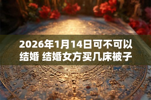 2026年1月14日可不可以结婚 结婚女方买几床被子