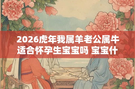 2026虎年我属羊老公属牛适合怀孕生宝宝吗 宝宝什么时候出生最好