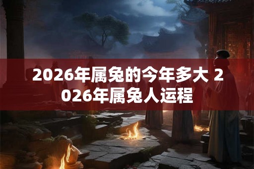 2026年属兔的今年多大 2026年属兔人运程 2026年属兔的今年多大 2026年属兔人运程