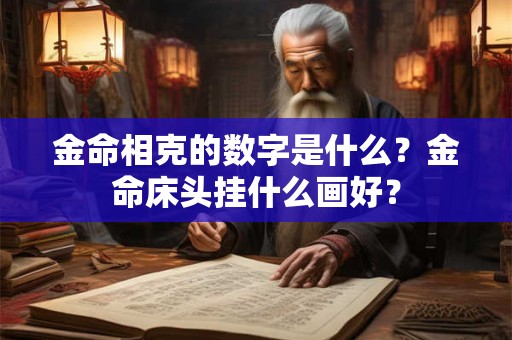 金命相克的数字是什么？金命床头挂什么画好？