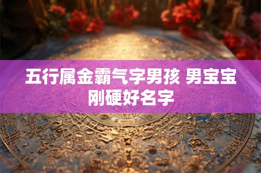 五行属金霸气字男孩 男宝宝刚硬好名字 五行属金霸气字男孩 男宝宝刚硬好名字