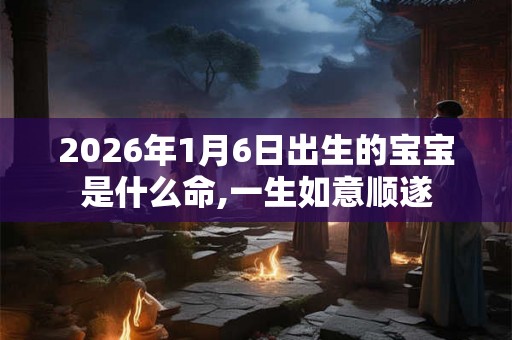 2026年1月6日出生的宝宝是什么命,一生如意顺遂