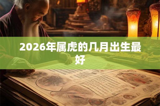 2026年属虎的几月出生最好