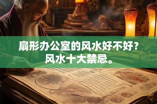 扇形办公室的风水好不好？风水十大禁忌。