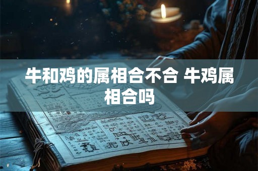 牛和鸡的属相合不合 牛鸡属相合吗 牛和鸡的属相合不合 牛鸡属相合吗