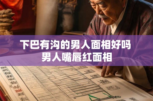 下巴有沟的男人面相好吗 男人嘴唇红面相