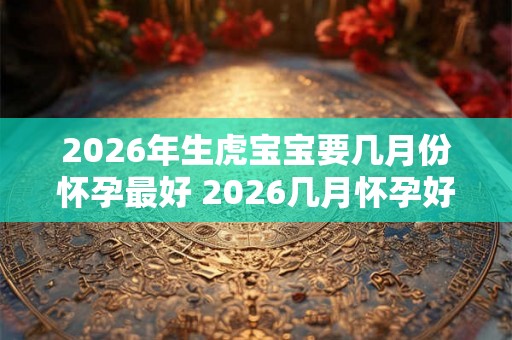2026年生虎宝宝要几月份怀孕最好 2026几月怀孕好