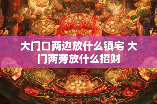 大门口两边放什么镇宅 大门两旁放什么招财
