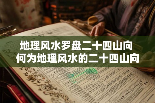 地理风水罗盘二十四山向 何为地理风水的二十四山向