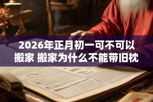 2026年正月初一可不可以搬家 搬家为什么不能带旧枕头 2026年正月初一可不可以搬家 搬家为什么不能带旧枕头