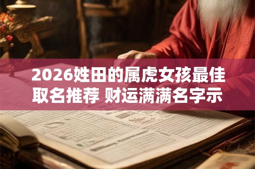 2026姓田的属虎女孩最佳取名推荐 财运满满名字示例